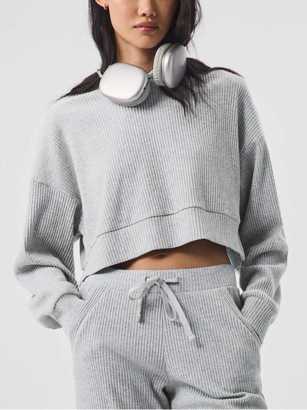 ALO Muse Cropped Hoodie